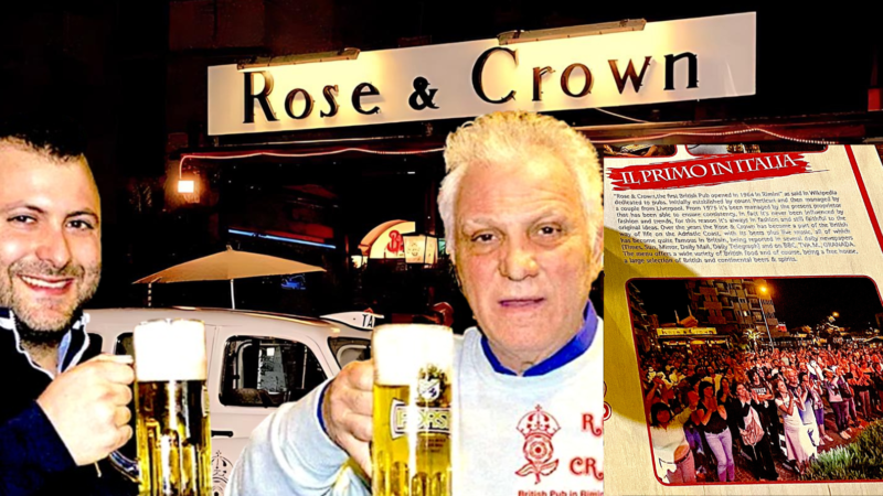 Buon Anniversario Rose&Crown Pub! 60 anni di birra e passione in quel di Rimini.