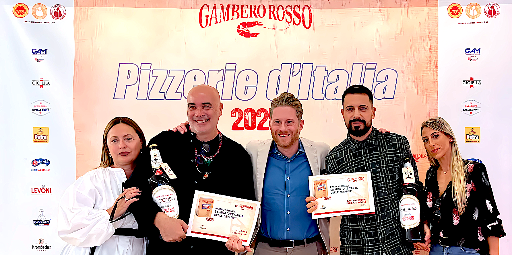 Krombacher premia l’eccellenza della “carta bevande” delle pizzerie italiane.